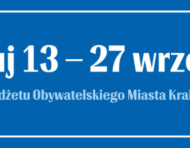 banner informujący o terminie głosowania od 13 września do 27 września