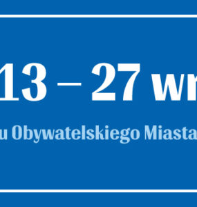 banner informujący o terminie głosowania od 13 września do 27 września