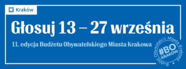 banner informujący o terminie głosowania od 13 września do 27 września